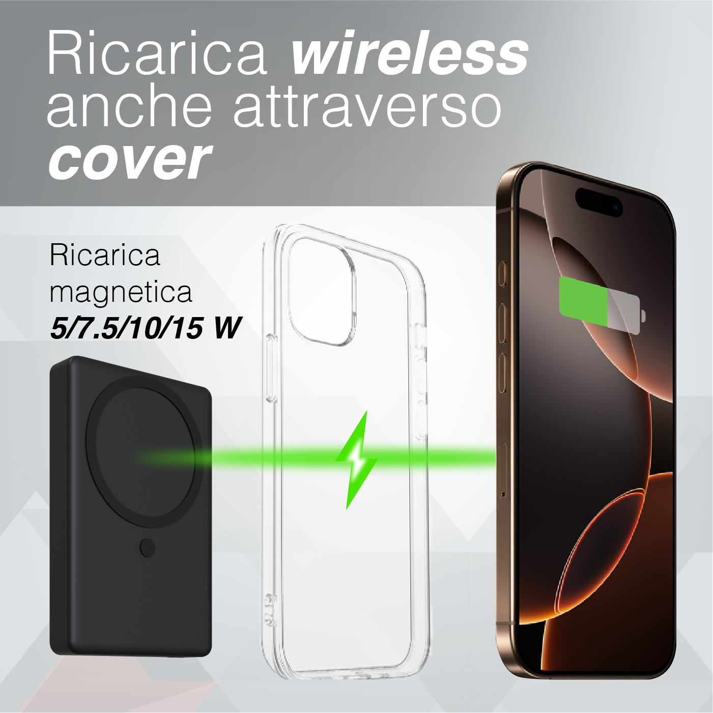 Wireless Charging Power Bank - 5000mAh / 10000mAh - Milan