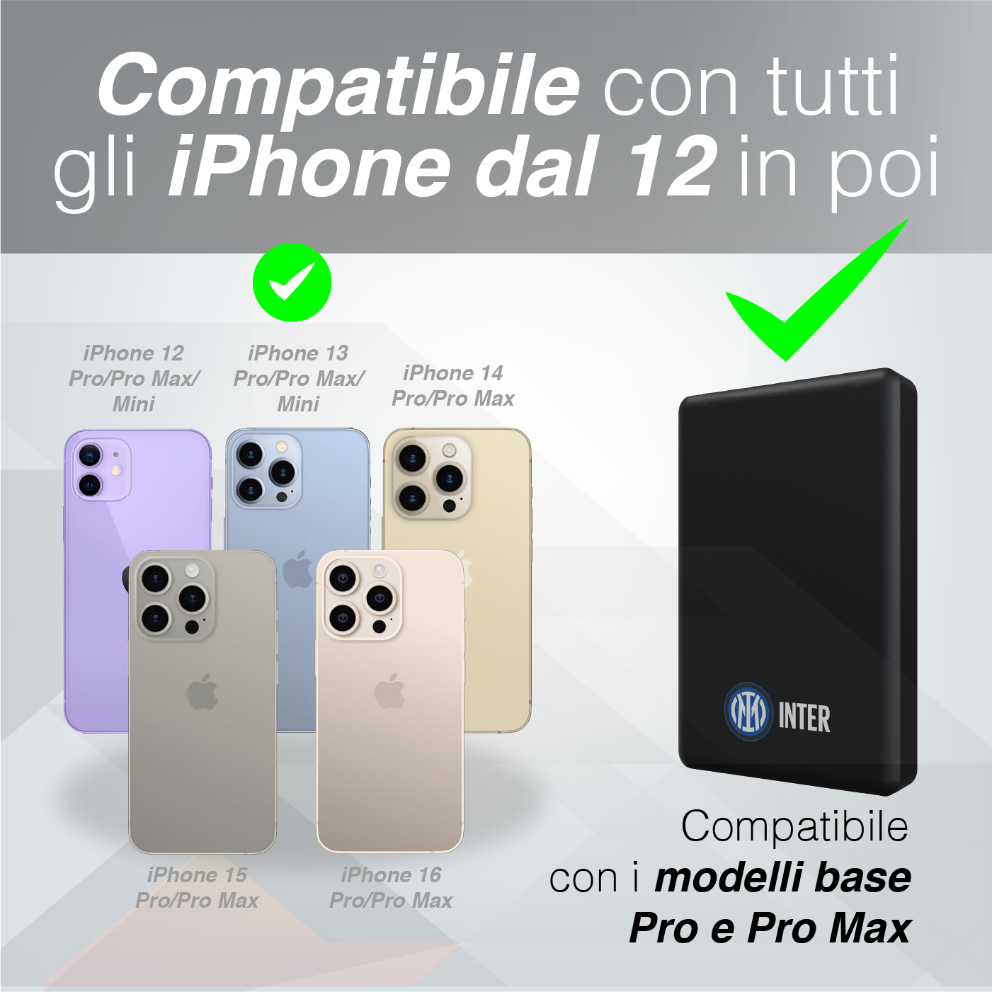 Wireless Charging Power Bank - 5000mAh / 10000mAh - Inter