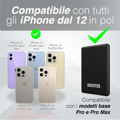 Wireless Charging Power Bank - 5000mAh / 10000mAh - Juventus