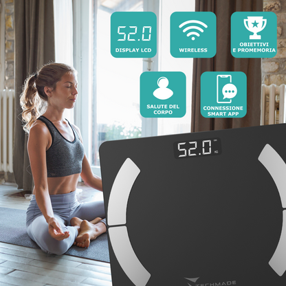 Smart Digital Impedance Scale - for iOS and Android