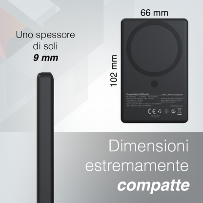 Wireless Charging Power Bank - 5000mAh / 10000mAh - Milan