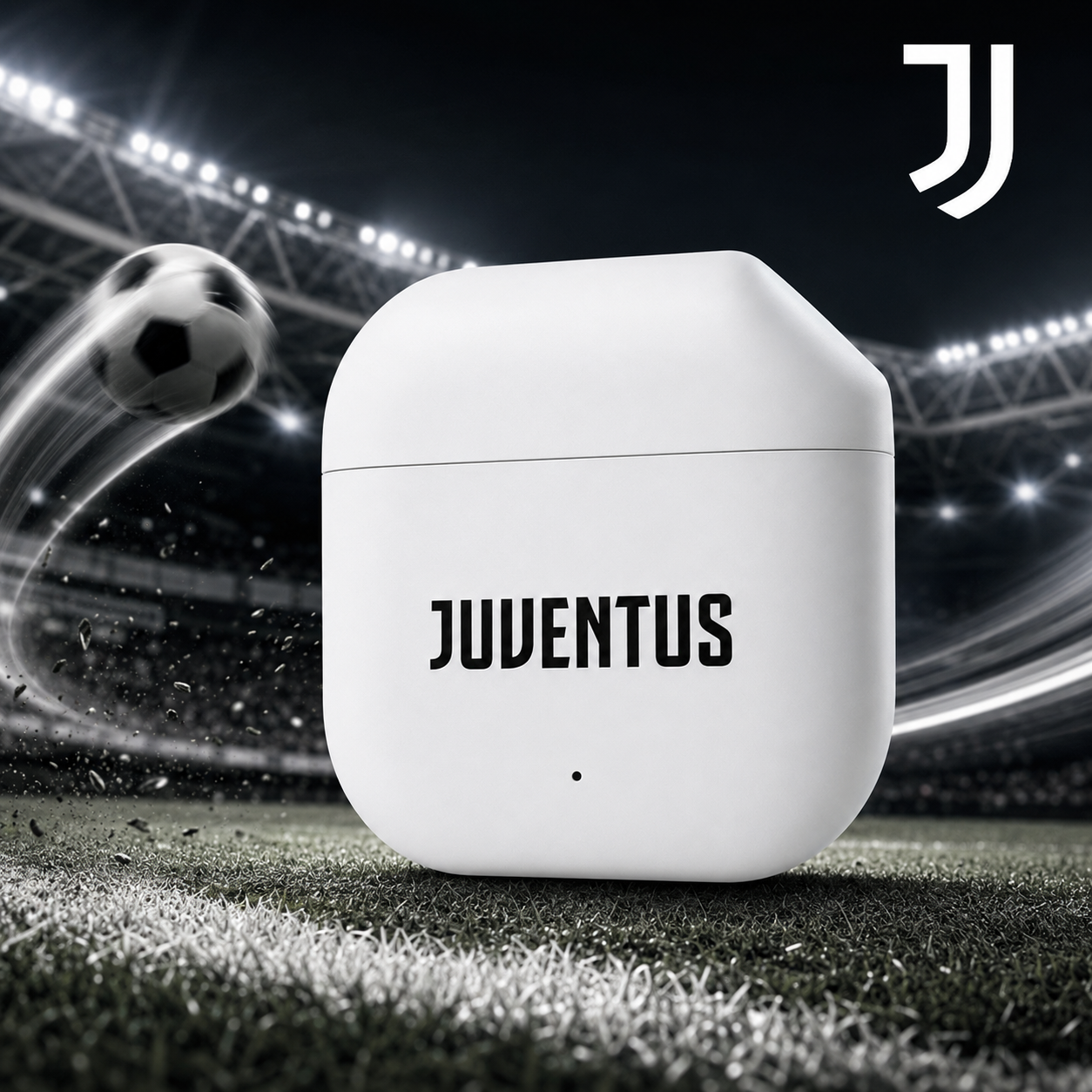 XM201 In-Ear Bluetooth Earbuds - with Charging Case - Juventus