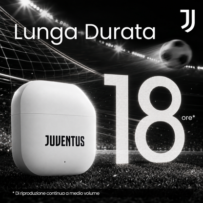 XM201 In-Ear Bluetooth Earbuds - with Charging Case - Juventus